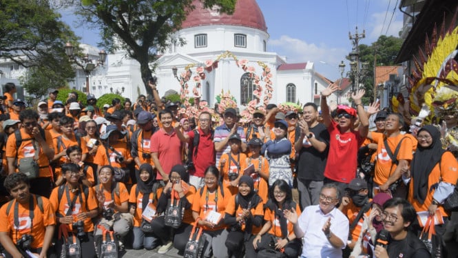 Wali Kota Semarang, Agustina akan menata kawasan Semarang Lama.