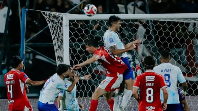Laga Bali United lawan PSIM.