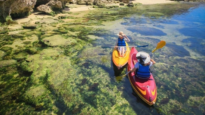 Kano di Pantai Drini Gunung Kidul.