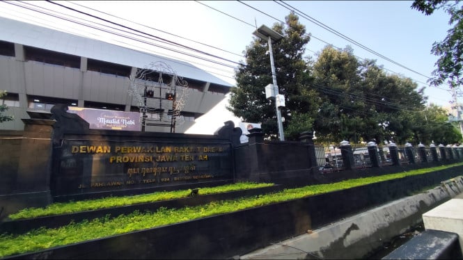 Kantor DPRD Jawa Tengah.