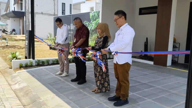 Pembukaan tipe baru perumahan Citaville Pedurungan Semarang.