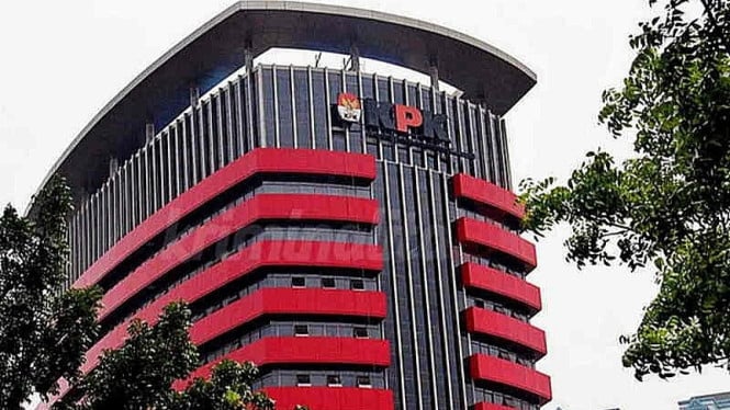Gedung KPK di Jakarta.