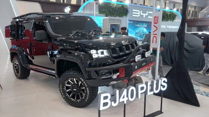 BAIC usung BJ30 di GIIAS Semarang 2025.