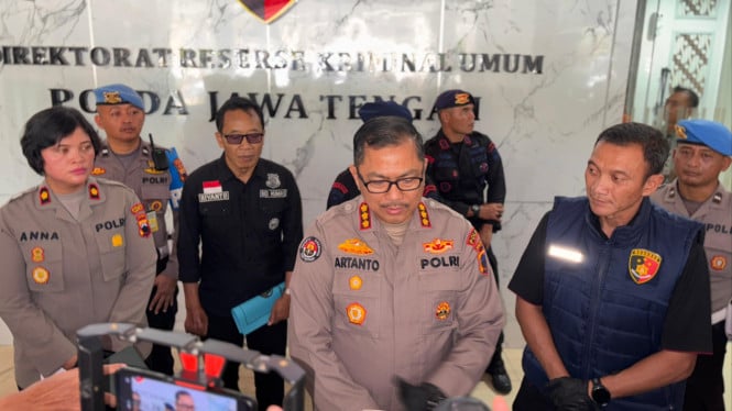 Polda Jateng tangkap pelempar bom molotov di Mapolda.
