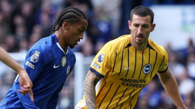 Laga Brighton lawan Chelsea di Liga Inggris.