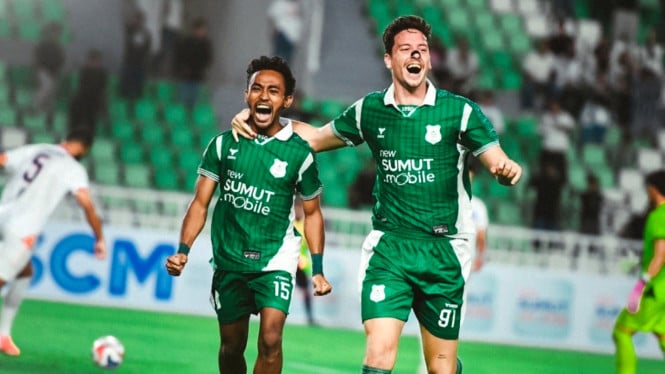 PSMS menang atas Sumsel United di Liga Championship.