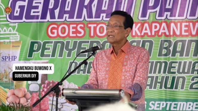 Sri Sultan Hamengku Buwono X.