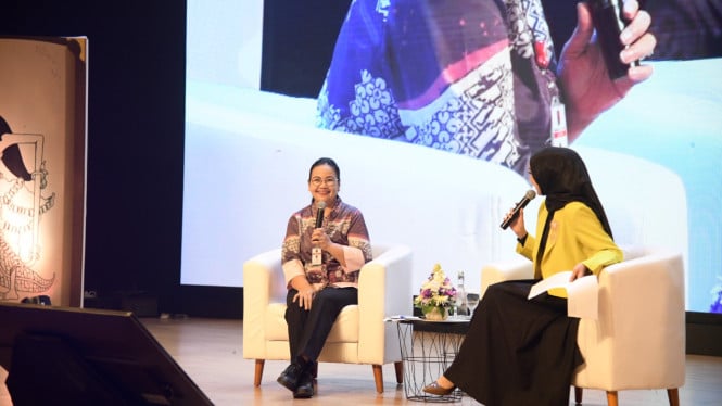 Wali Kota Semarang, Agustina isi Seminar Kepemimpinan dan Literasi.