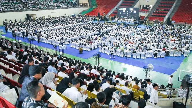 Rakor SPPG se Jateng di GOR Jatidiri Semarang.