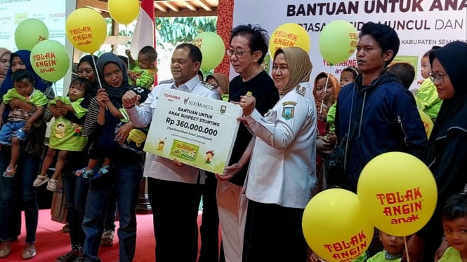 Sido Muncul Beri Bantuan Pengentasan Stunting Di Kab. Semarang