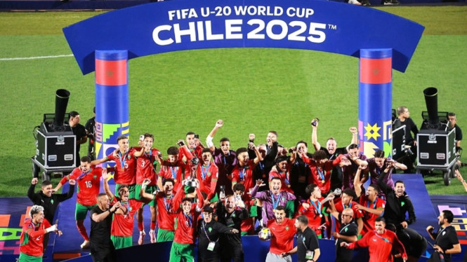 Maroko juara dunia sepak bola U-20.