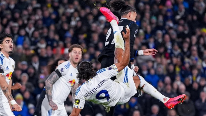 Laga Leeds United lawan Chelsea di Liga Inggris.