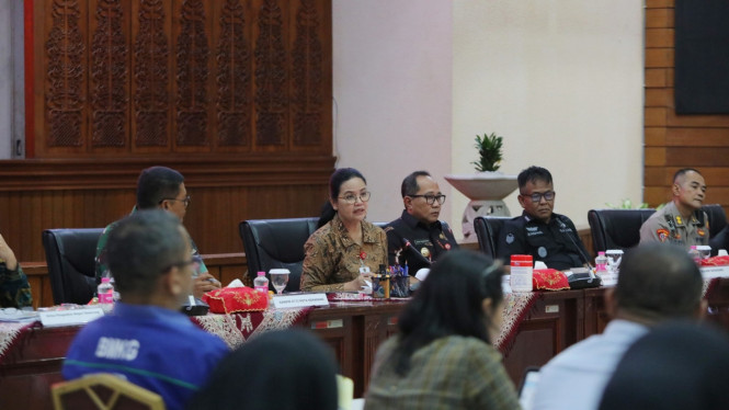 Pemerintah Kota Semarang menggelar Rakor Forkopimda bahas Nataru 2025.