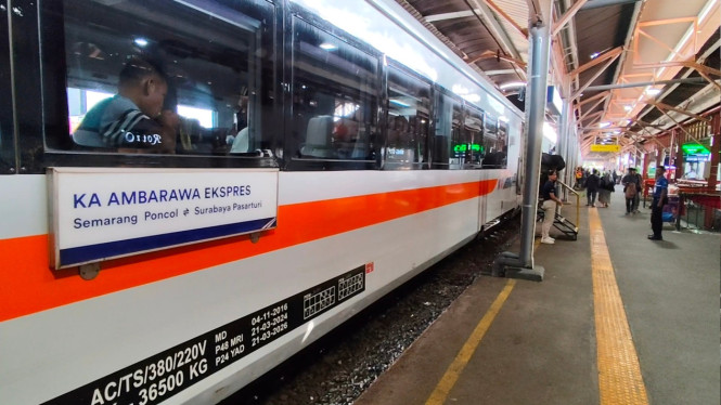 KA Ambarawa Ekspres favorit penumpang.