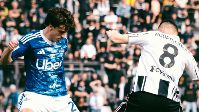 Laga Como melawan Juventus di Serie A Liga Italia.