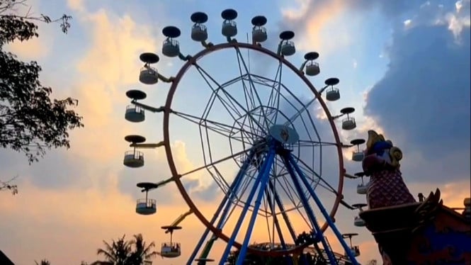Keindahan Wahana Wisata Saloka Jadi Favorit Wisatawan