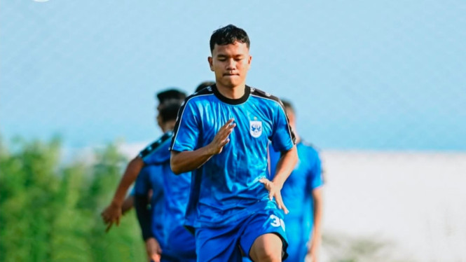 Pemain PSIS berlatih keras jelang lawan Barito Putera.