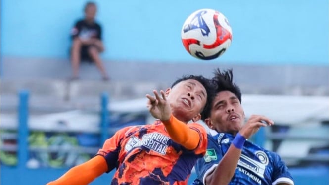 Laga Persiku Kudus melawan Tornado FC.