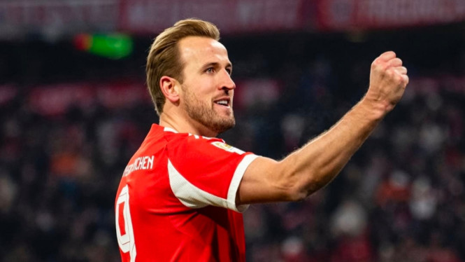 Striker Bayern Munchen Harry Kane.