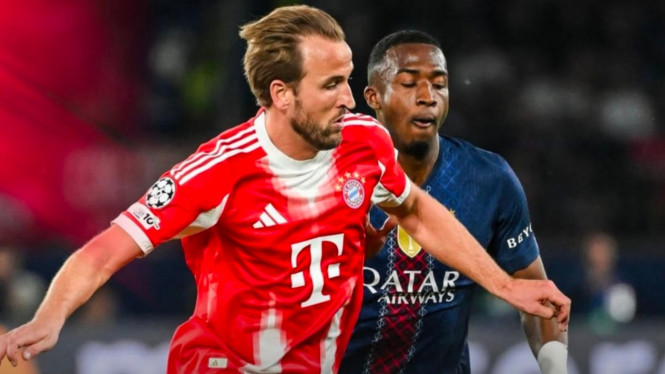 Laga PSG melawan Bayern Munchen dengan hasil skor besar 5-4.