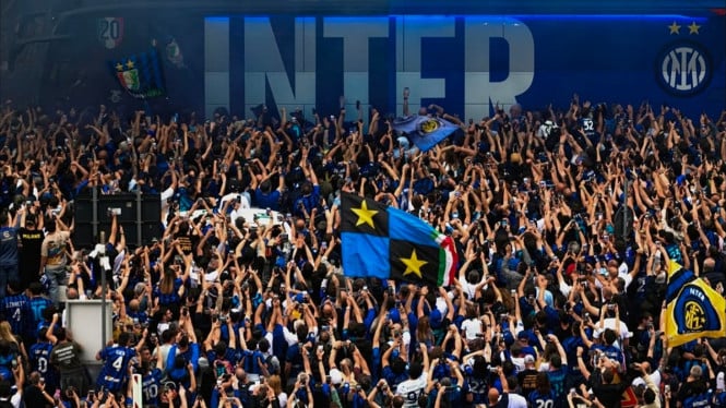 Inter Milan juara Liga Italia Serie A 2025/2026.