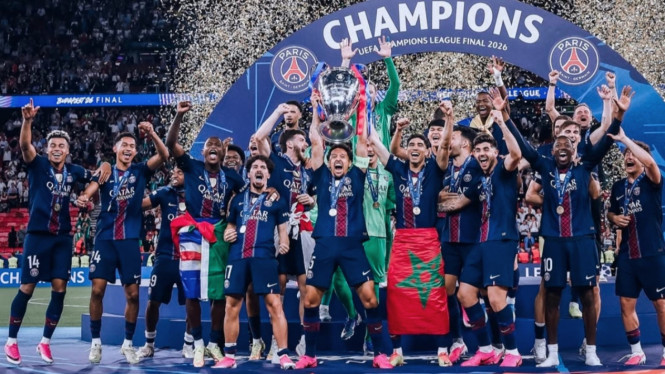 PSG juara Liga Champions 2026.