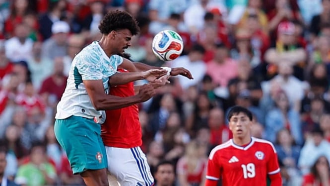 Laga Portugal melawan Chile jelang Piala Dunia.