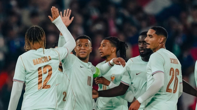 Prancis Menang 3-1 melawan Irlandia Utara jelang Piala Dunia.