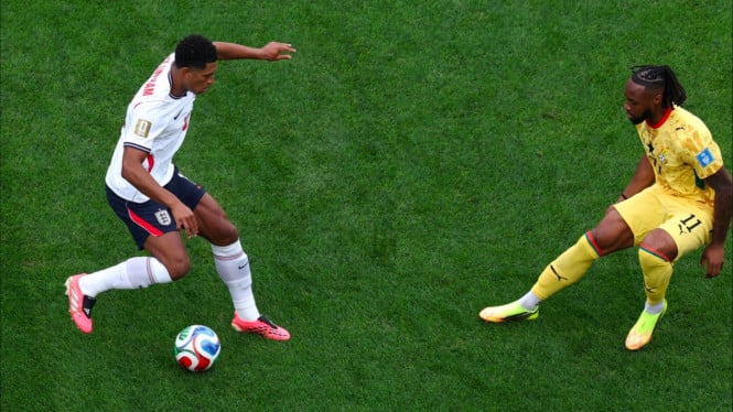 Laga Inggris melawan Ghana di Piala Dunia 2026.