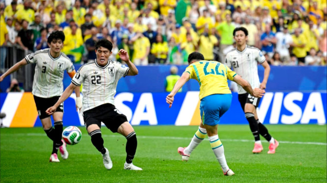 Jepang kalah dari Brasil, Tim Benua Asia habis di Piala Dunia 2026.