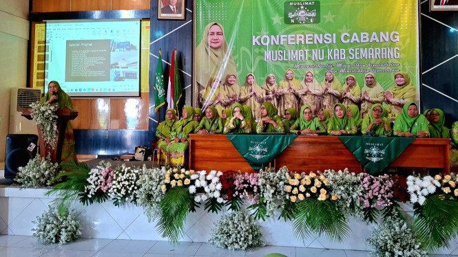 Hj. Nur Arifah Terpilih Sebagai Ketua PC Muslimat NU Kabupaten Semarang Masa Khidmad 2026–2031.