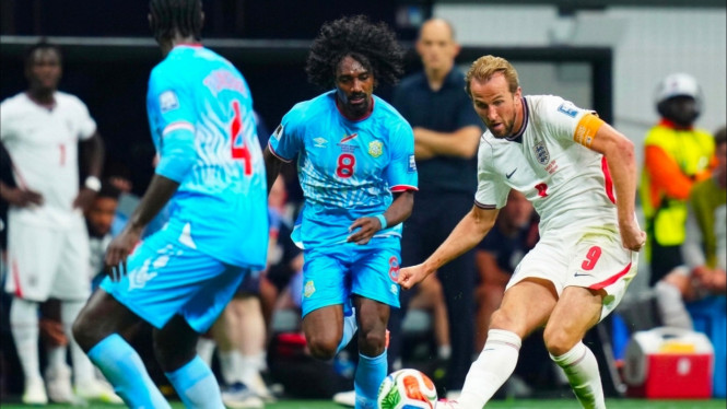 Laga Inggris melawan Kongo di babak 32 Besar Piala Dunia 2026.