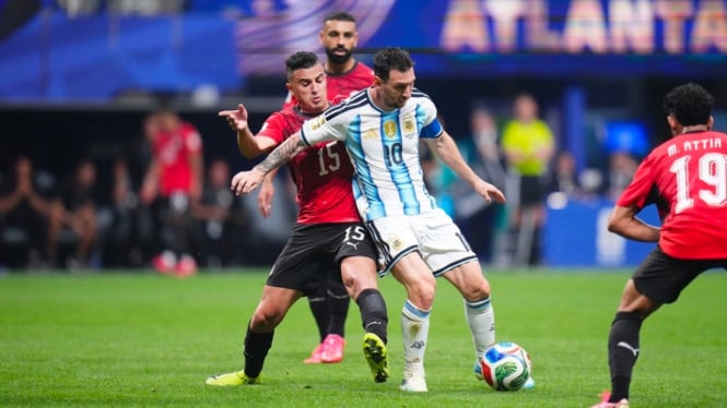 Laga Argentina melawan Mesir di Piala Dunia 2026.