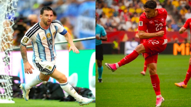 Argentina akan melawan Swiss di babak perempat final Piala Dunia 2026.