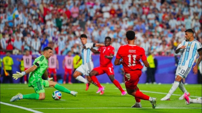 Argentina Imbang 1-1 Lawan Swiss, Lanjut ke Perpanjangan Waktu
