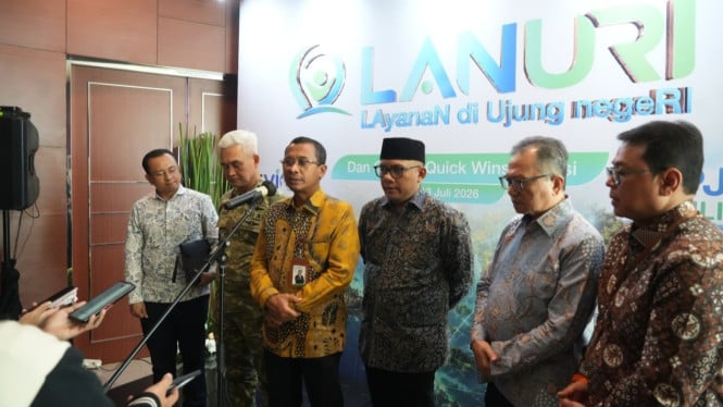 Direktur Utama BPJS Kesehatan, Prihati Pujowaskito, Saat Launching LANURI dan Closing Quick Wins (Dok/BPJS Kesehatan).