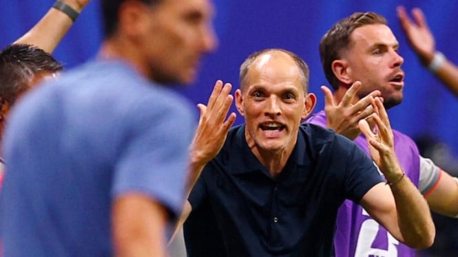 Pelatih Inggris asal Jerman, Thomas Tuchel.