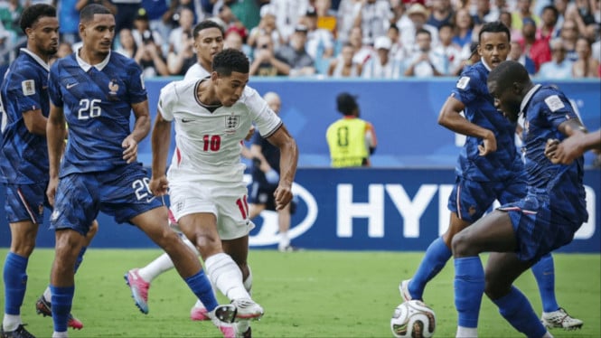 Laga Prancis melawan Inggris dinialinsebagia laga paling menghibur Piala Dunia 2026.