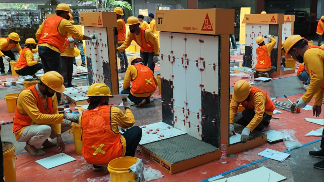 Sika Tiler Competition 2026 di Semarang.