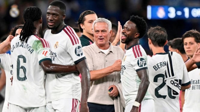 Mourinho pimpin Real Madrid memenangi laga pertama La Liga 2026/2027 dengan kemenangan atas Espanyol.