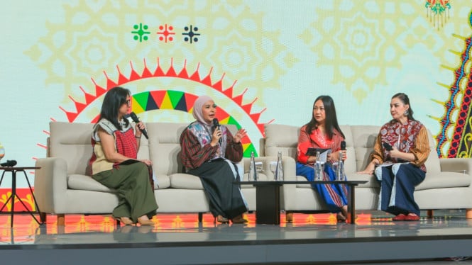 Talk Show, salah satu acara yang digelar pada Karya Kreatif Indonesia 2026 yang diselenggarakan oleh Bank Indonesia.