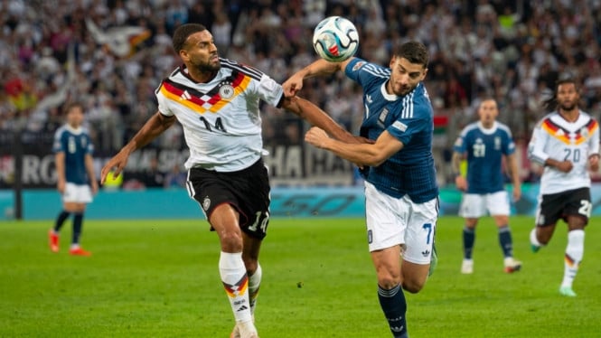 Jerman tumbang di kandang, disikat Yunani 0-1 di ajang Nations League.