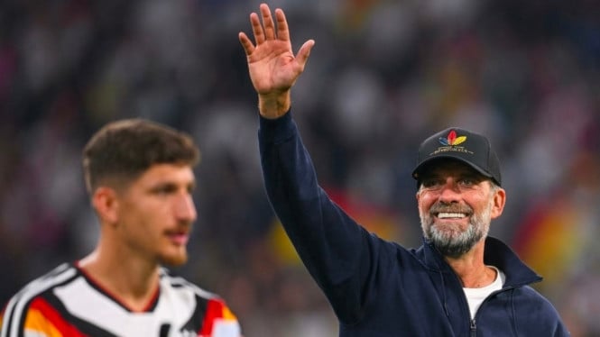 Pelatih Jurgen Klopp meraih kemenangan pertama bersama Timnas Jerman.