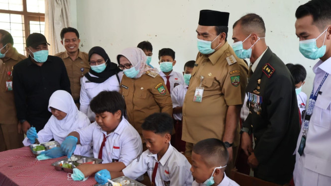 Kabupaten Blora dipercaya menjadi piloting project MBG prasmanan.