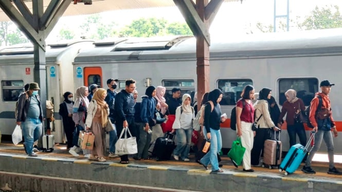 Gen Z mendominasi penumpang kereta api di Daop 4 Semarang.