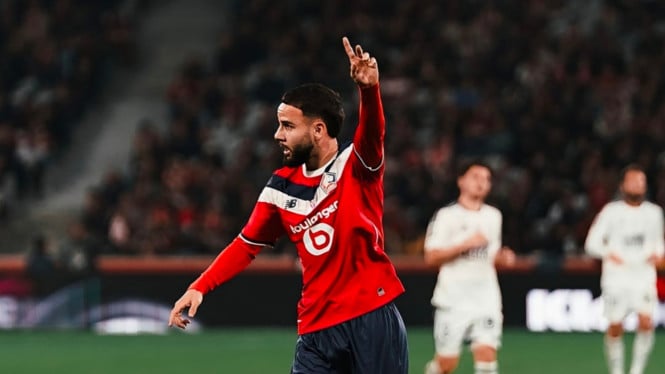 Calvin Verdonk memperkuat LOSC Lille di Liga Prancis Ligue 1.