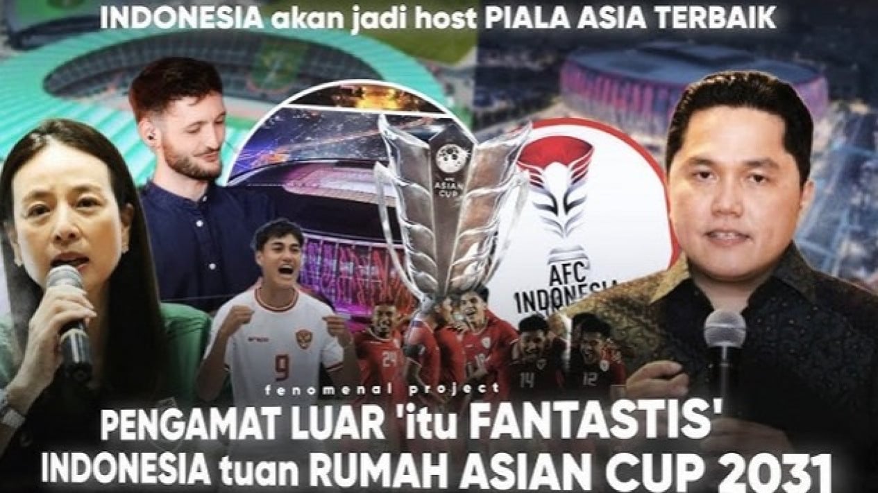 Foto Jadi Calon Tunggal Tuan Rumah Piala Asia Bukti Sepak Bola