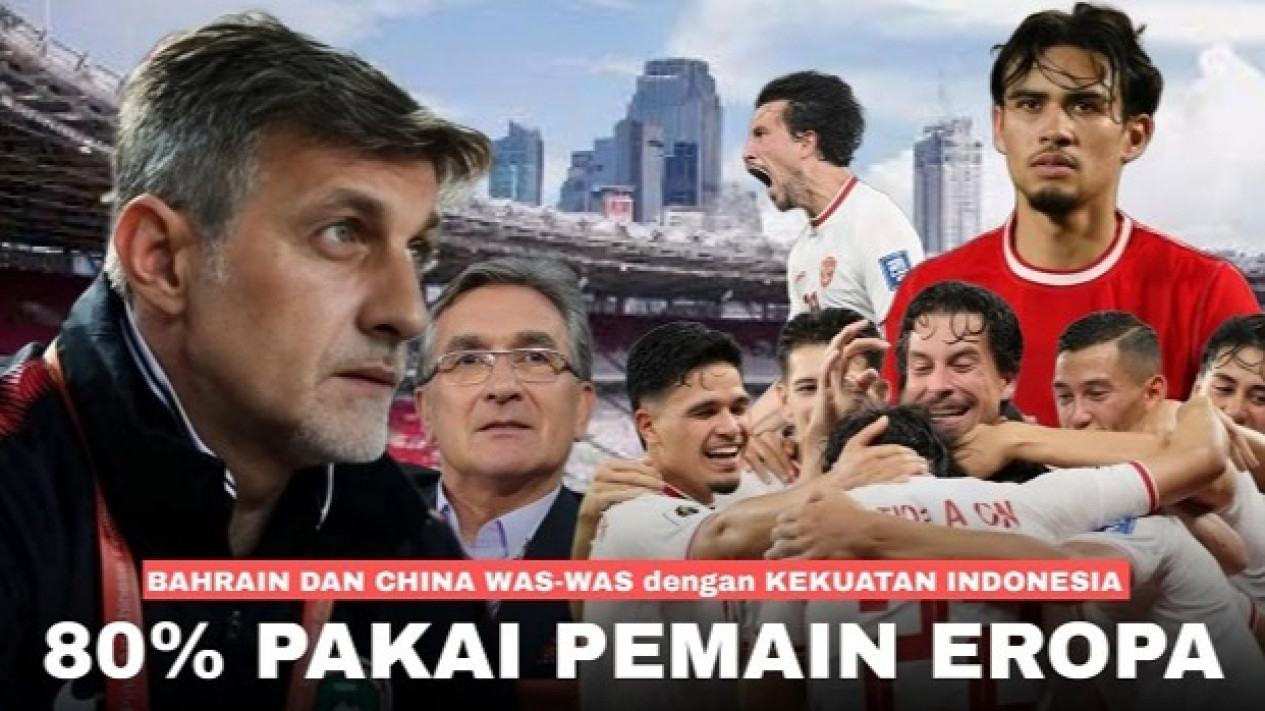 Bahrain was was dengan kekuatan Timnas Indonesia