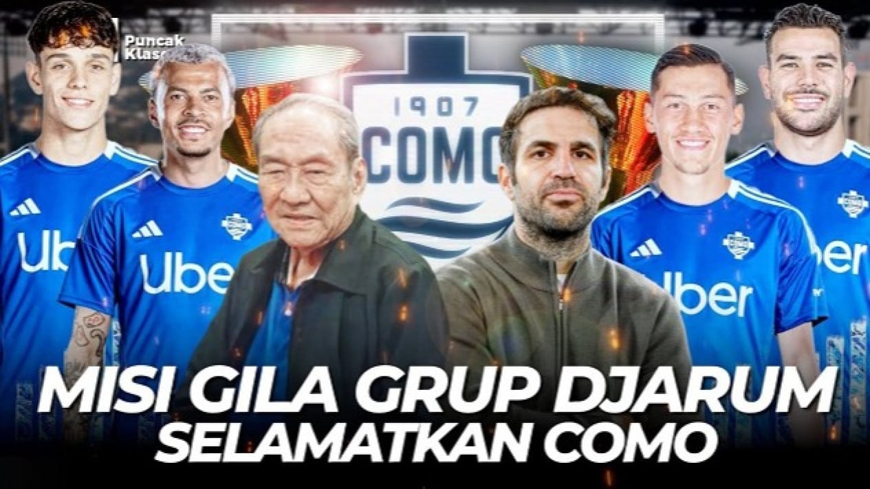 Bos Djarum jor-joran modalian Como 1907 di Liga Italia