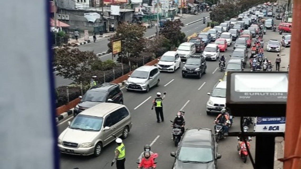 Ilustrasi Operasi Keselamatan Jaya 2025 di Kota Depok